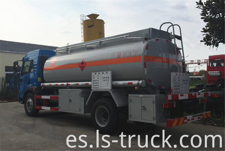 fuel tanker truck